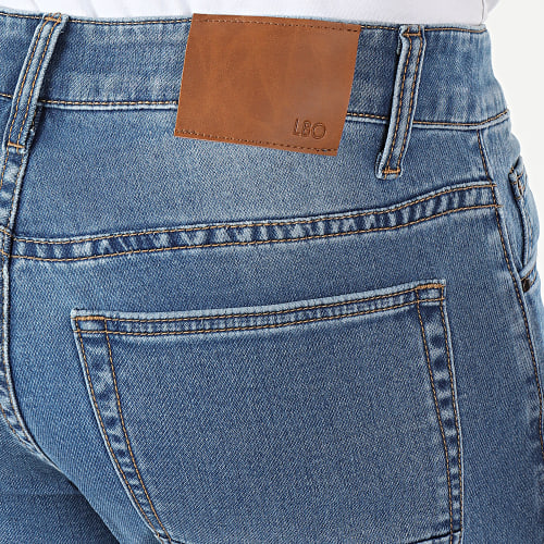 Short Jean Jogg B1802-2 Bleu Medium