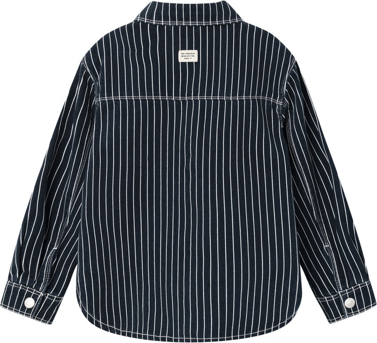Name It NKFMINE TWI OVERSIZE OVERSHIRT 9454 Blå