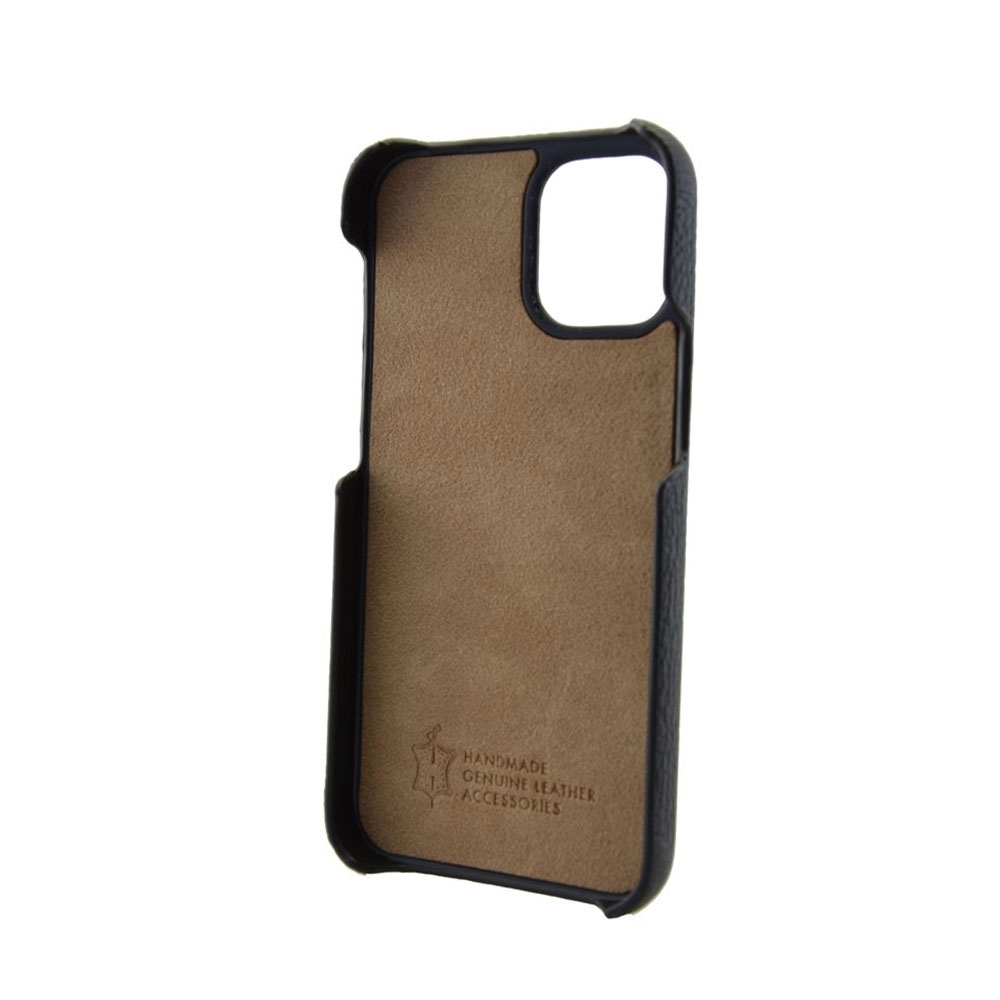 iPhone 13 Pro Max Echtleder Hülle Back Case (LENNYIP13MAX-M02) - Lila