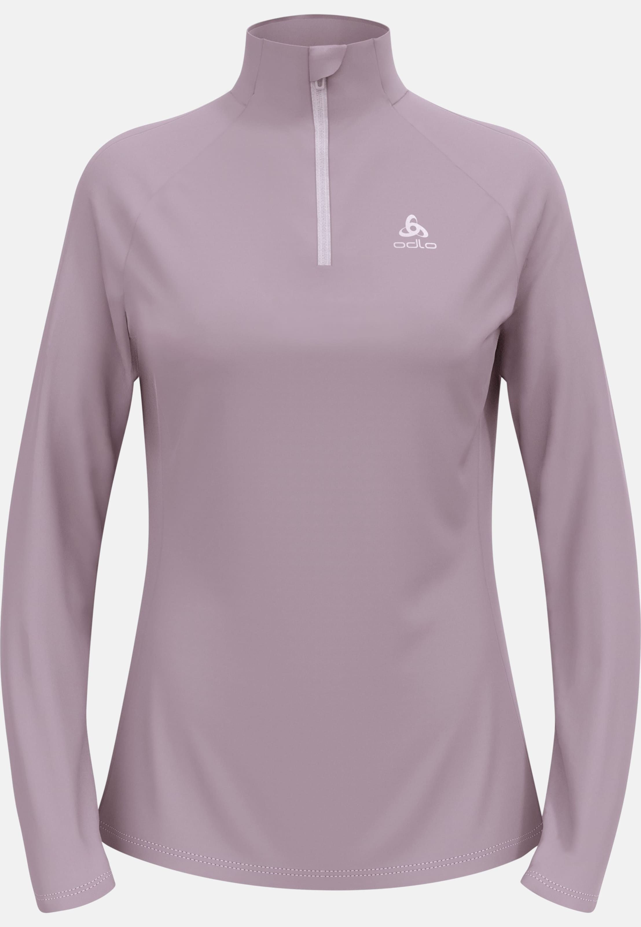 Essentials Ceramiwarm Mid Layer mit Halbreissverschluss in gray ridge