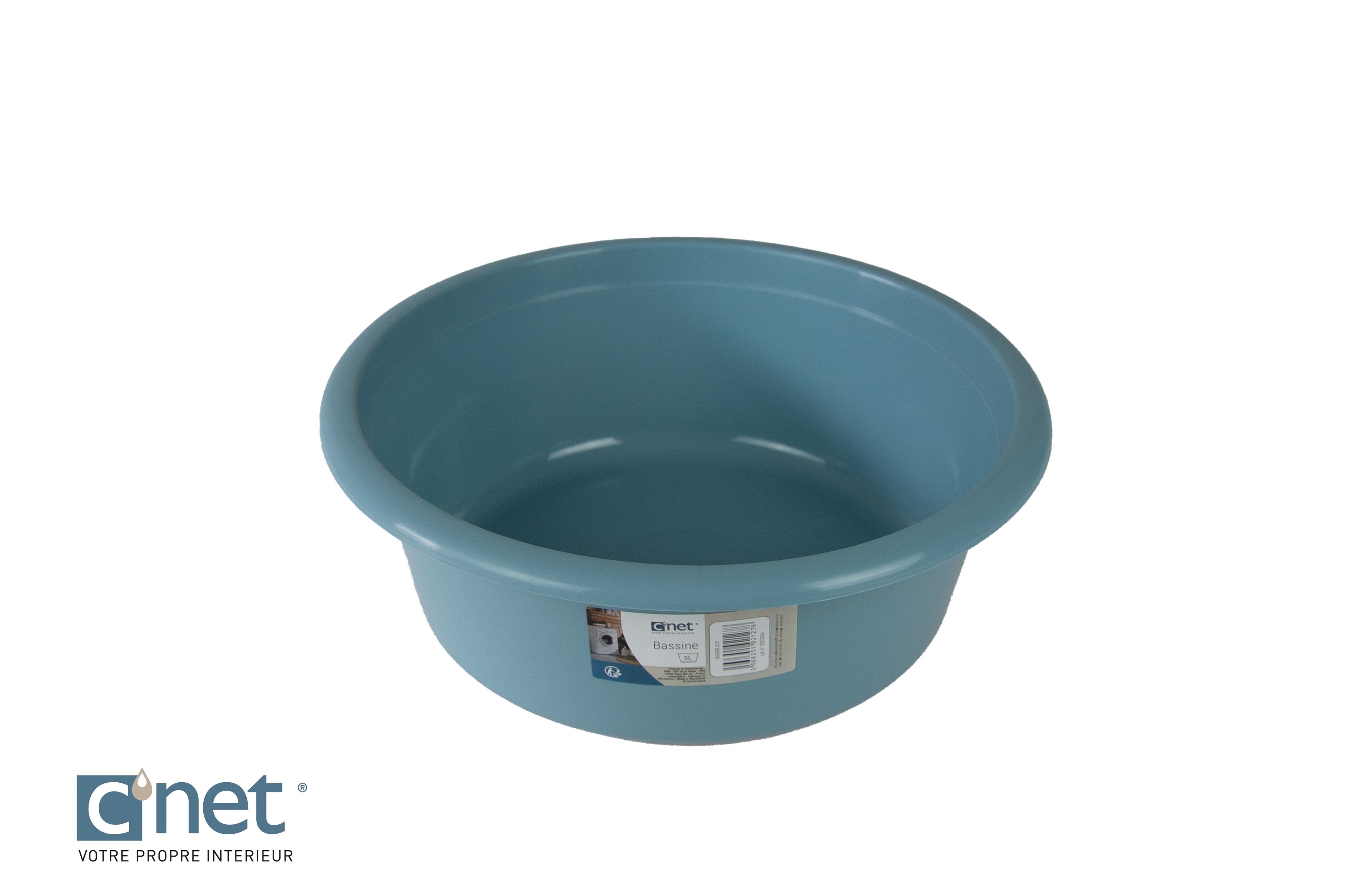 BASSINE RONDE 5L BLEUE