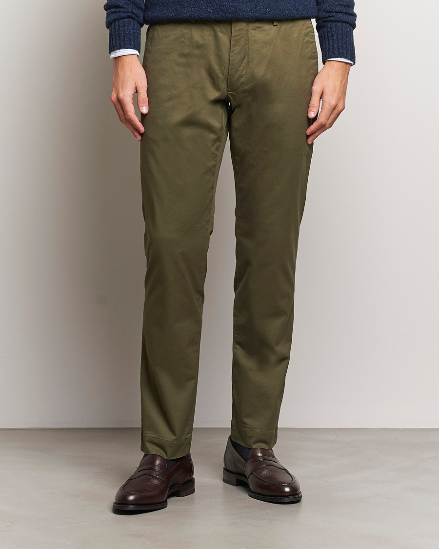 Polo Ralph Lauren Hudson Slim Fit Stretch Chinos Canopy Olive
