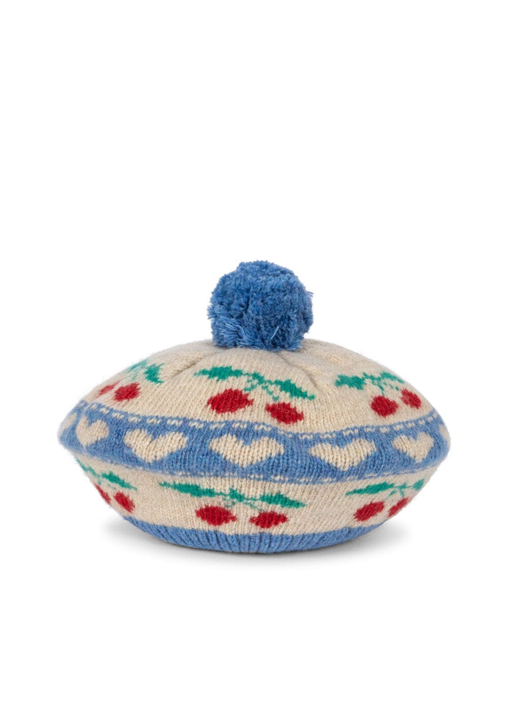 Konges Sløjd Belou Knit Beret cherry stripe