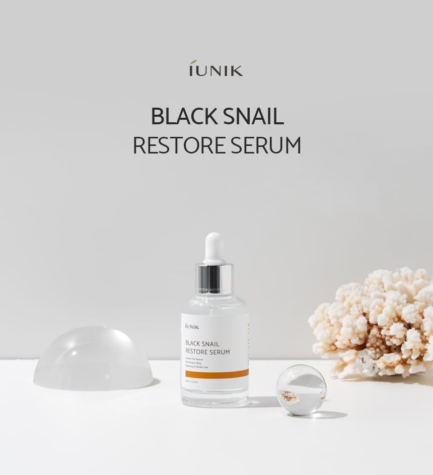 iUNIK - Zwarte Slakken Herstel Serum Mini