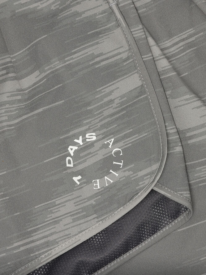 7 Days Active Running Shorts 531 distortion aop