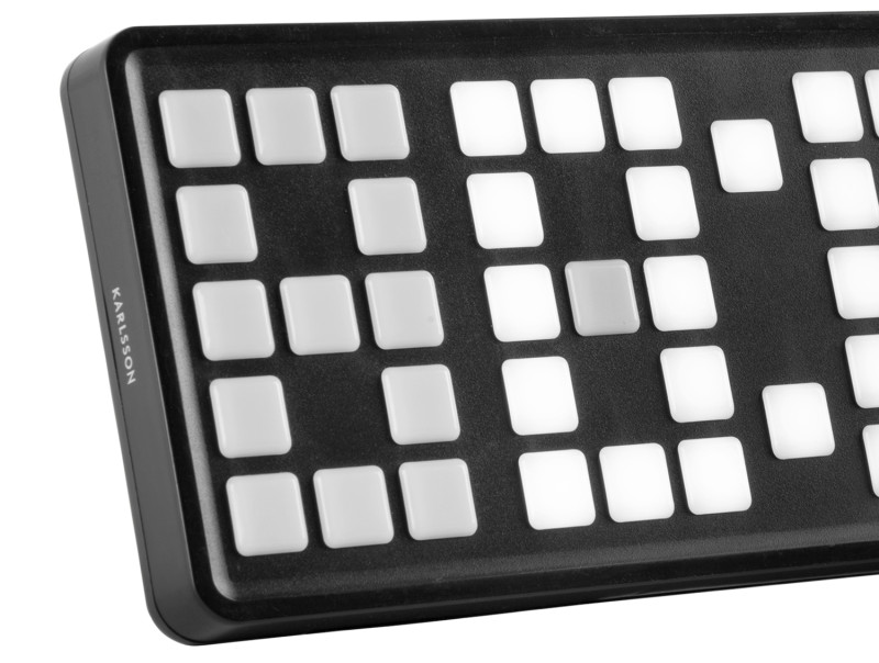 Alarm Clock Keyboard KA5984BK Black