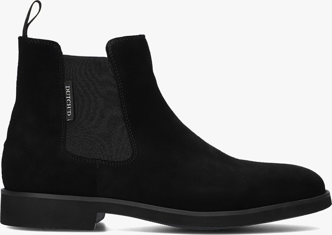 DUTCH\\'D zwarte dutch'd chelsea boots chelsea boot
