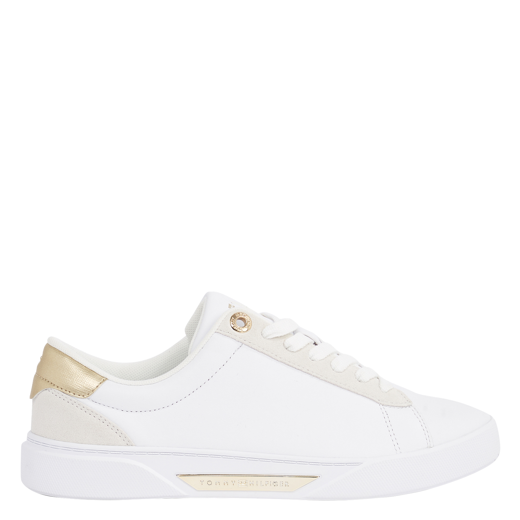Baskets basses en cuir | Blanc