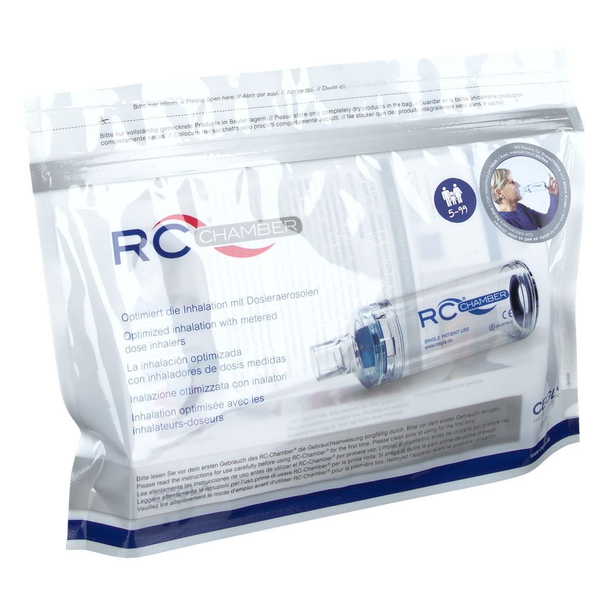 RC Chamber ®  ab 5 Jahren mit Maske