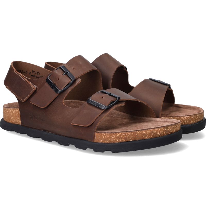 Rieker Sandalen Bruin Heren