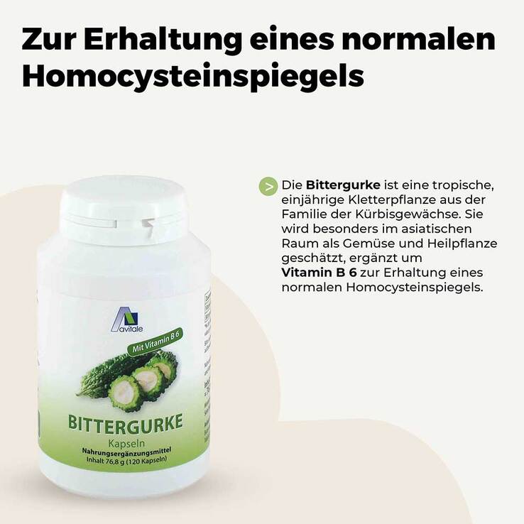 Bittergurke 500 mg 10:1 Extrakt Kapseln, 120 St