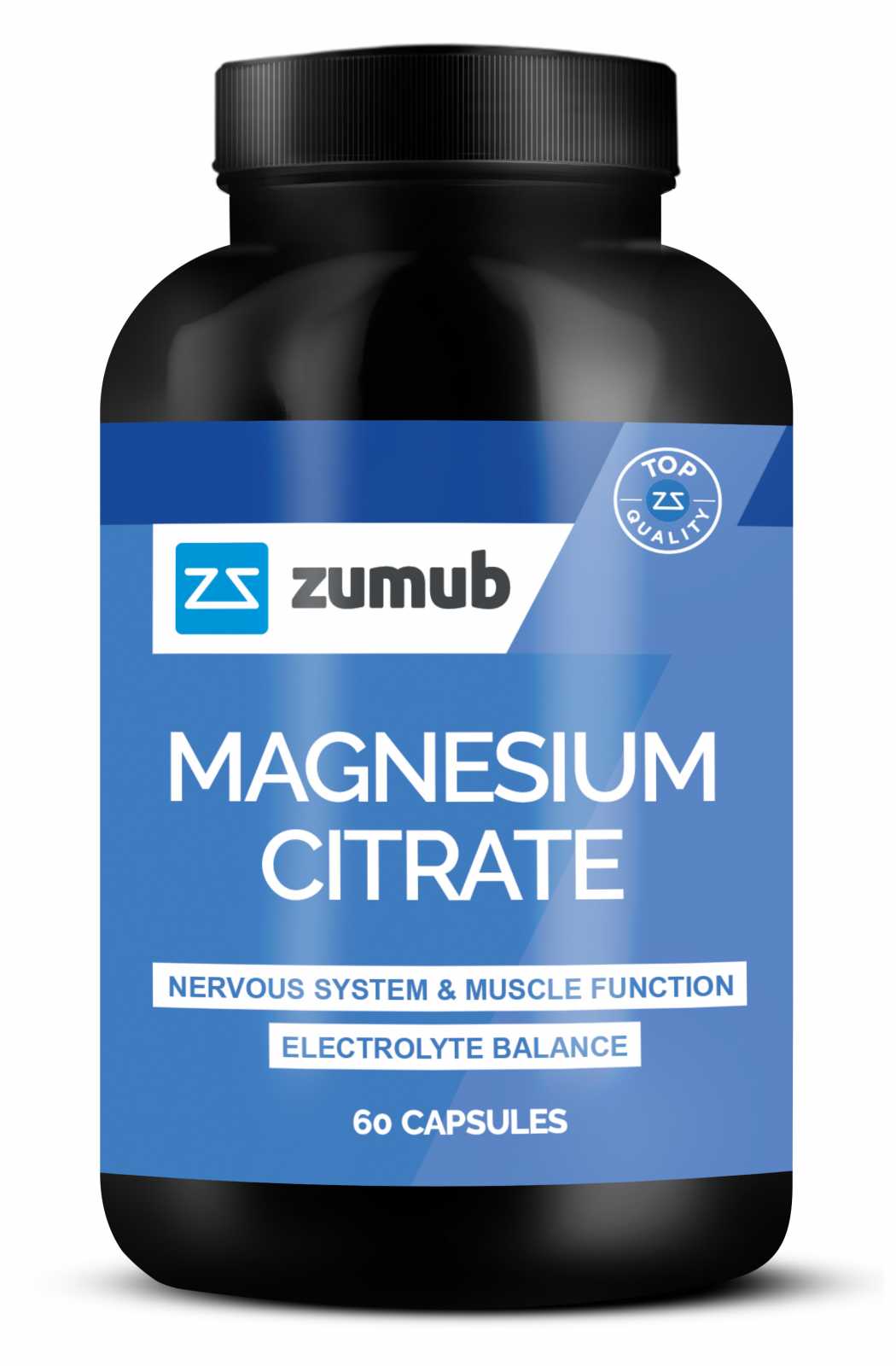 Zumub Citrato de Magnésio 60 Cápsulas