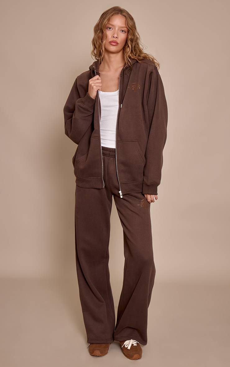 Chocolat Sweat À Casynthétiqueche Zippé Plt Sports Society