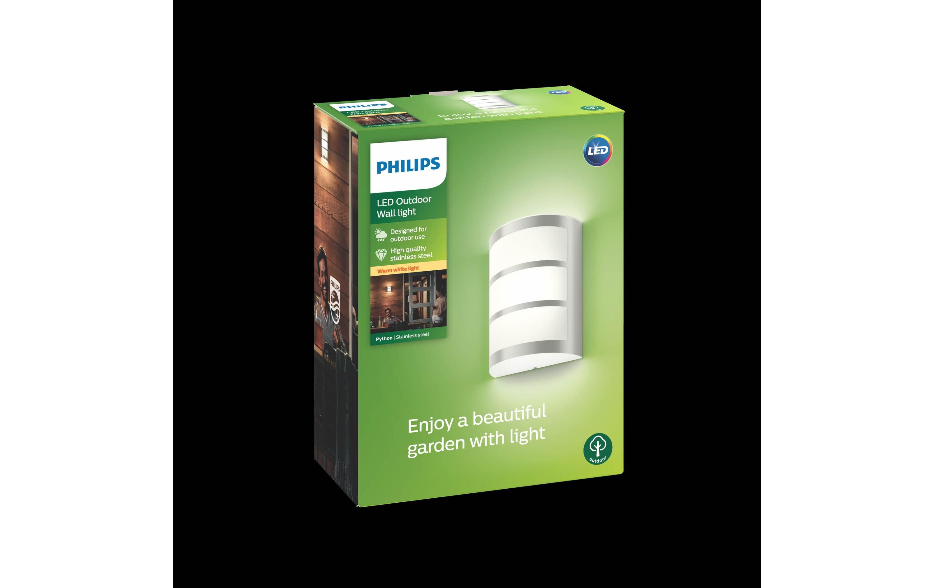 Wandleuchte myGarden Python 17323/47/16LED-Wandleuchte für den Aussenbereich, 1x 6 W