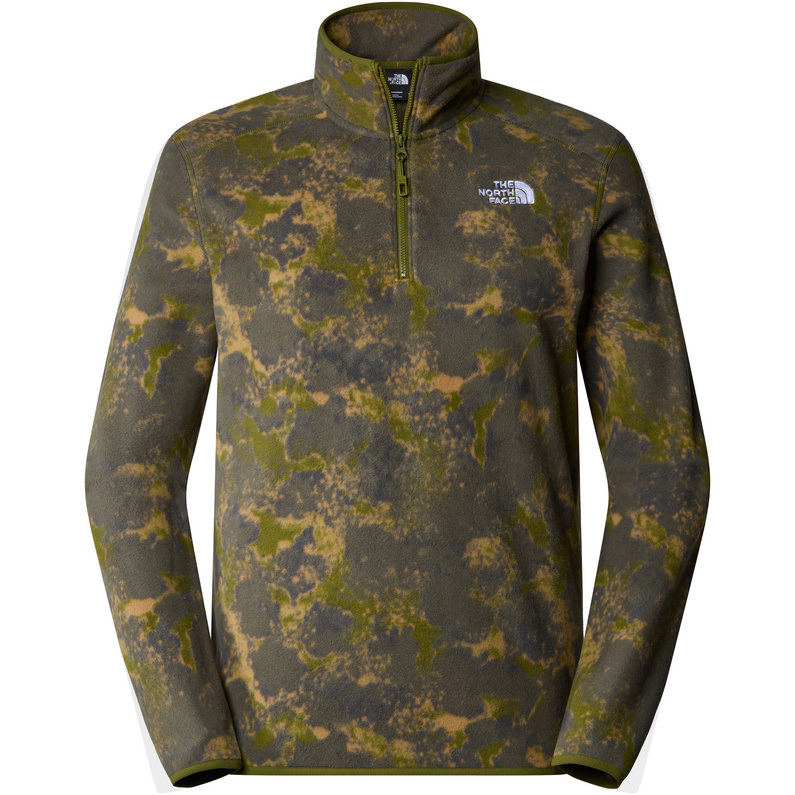 The North Face Herren 100 Glacier Printed 1/4 Zip Pullover