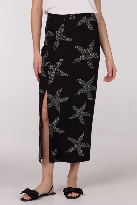 Juffrouw Jansen zwarte dames rok
