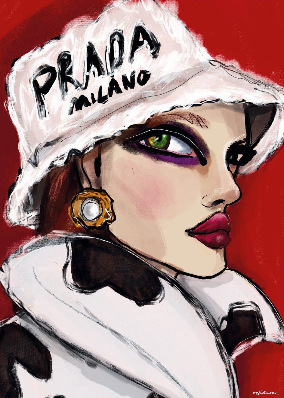 Art Print Julie