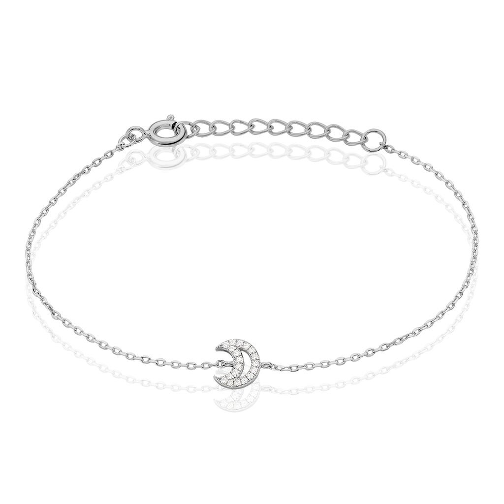 Bracelet Philine Argent Blanc Oxyde De Zirconium