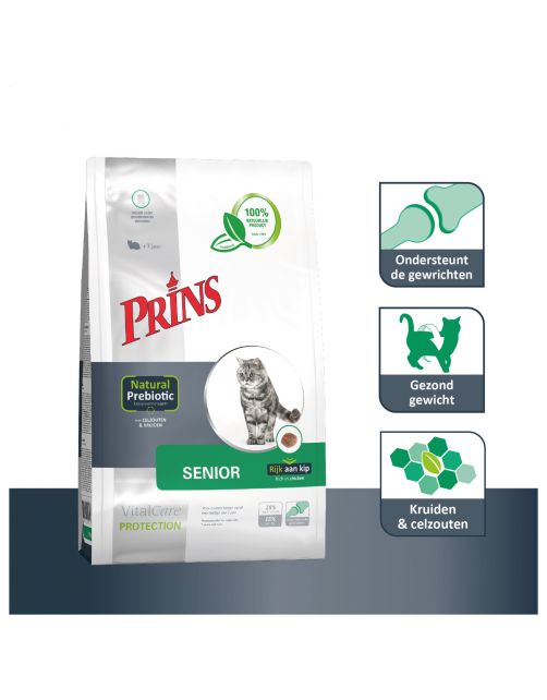 Prins Vitalcare Protection Senior - Kattenvoer