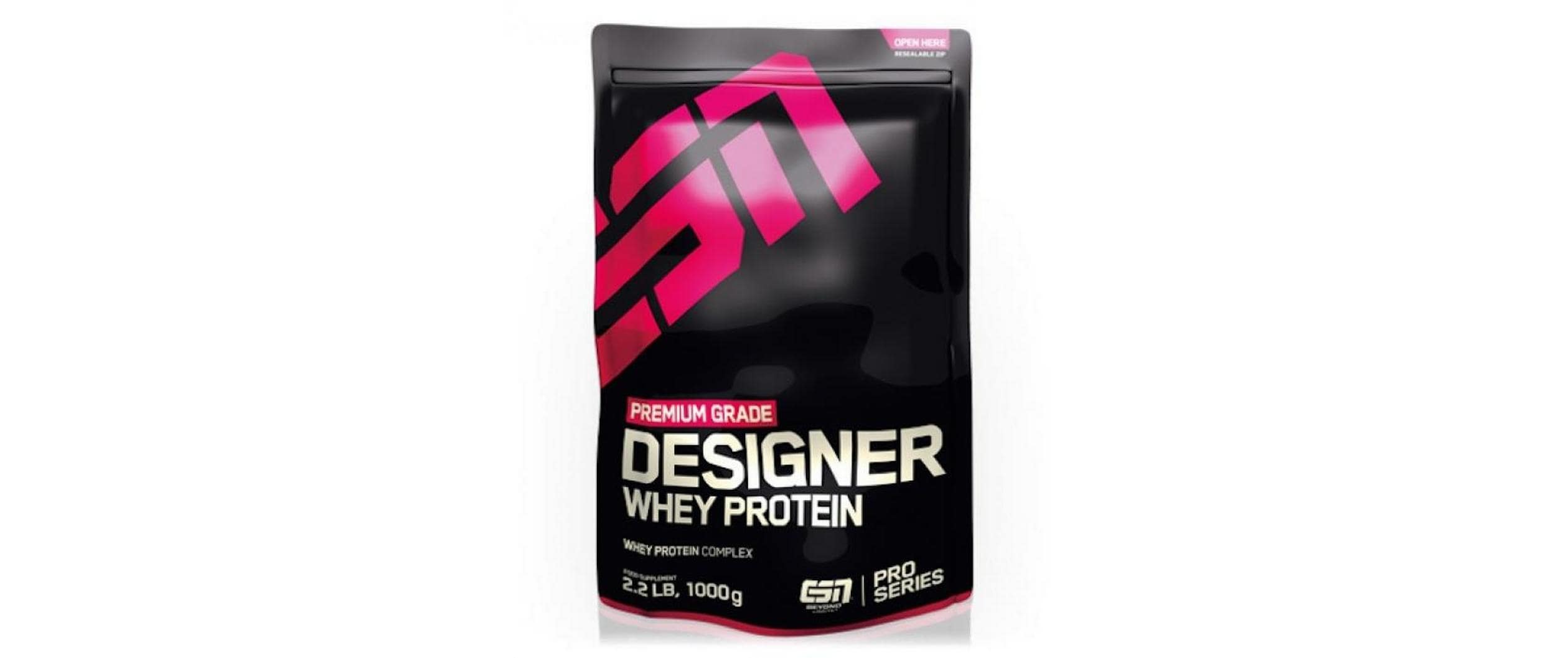 Pulver Designer Whey Pfirsich 1000 gProtein-Shake