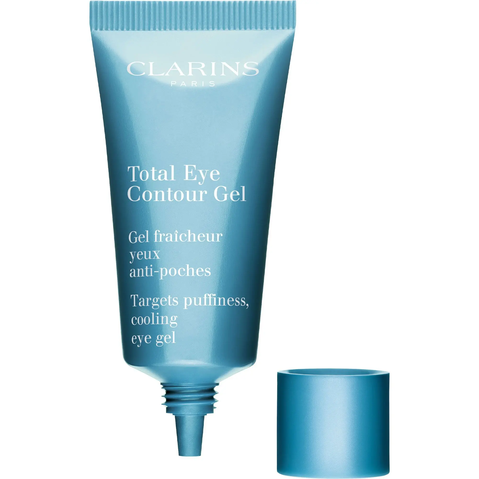 Clarins - Total Eye Contour Gel - Gel fraîcheur yeux anti-poches Contour des Yeux- Contour des yeux et lèvres