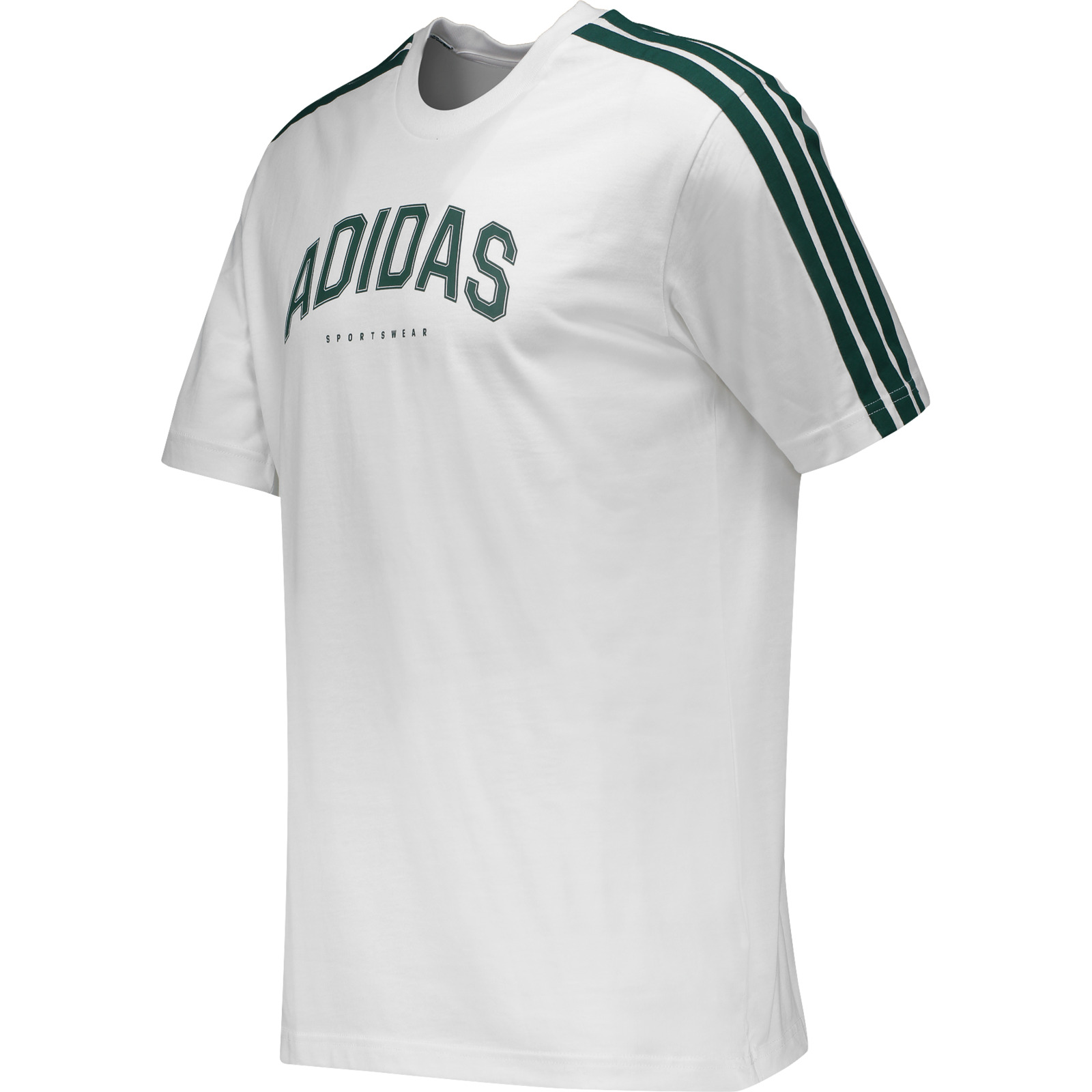 Adidas Herren-T-Shirt Colleg M, weiss