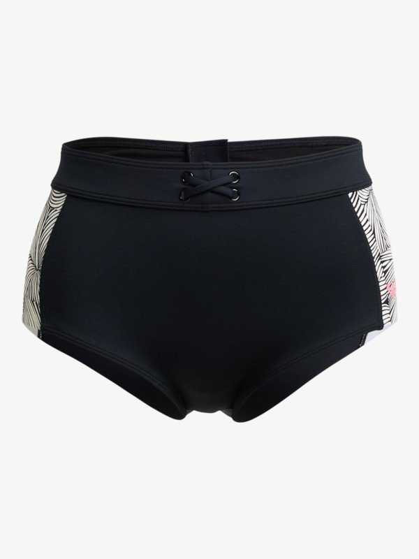 Pro Surf Classic Bas de bikini taille haute Noir Femme