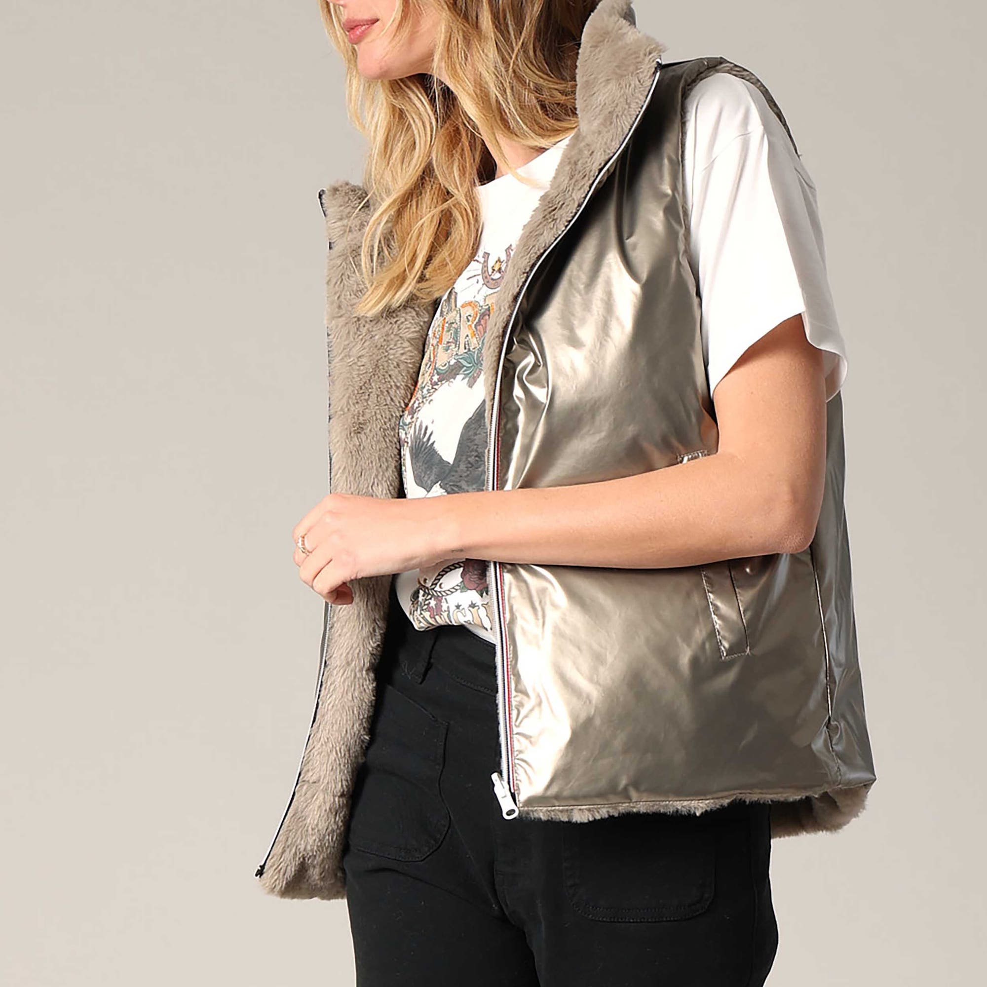 Veste Femme taupe