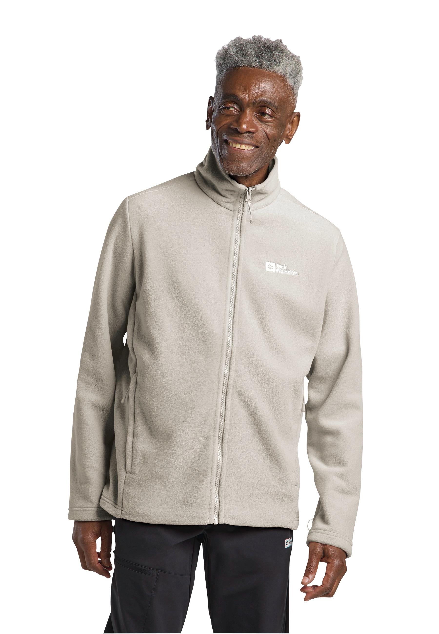Jack Wolfskin Fleecejacke »WINTERSTEIN FZ M« wärmend aus POLARTEC 200, teilweise recycelt, Übergangsjacke
