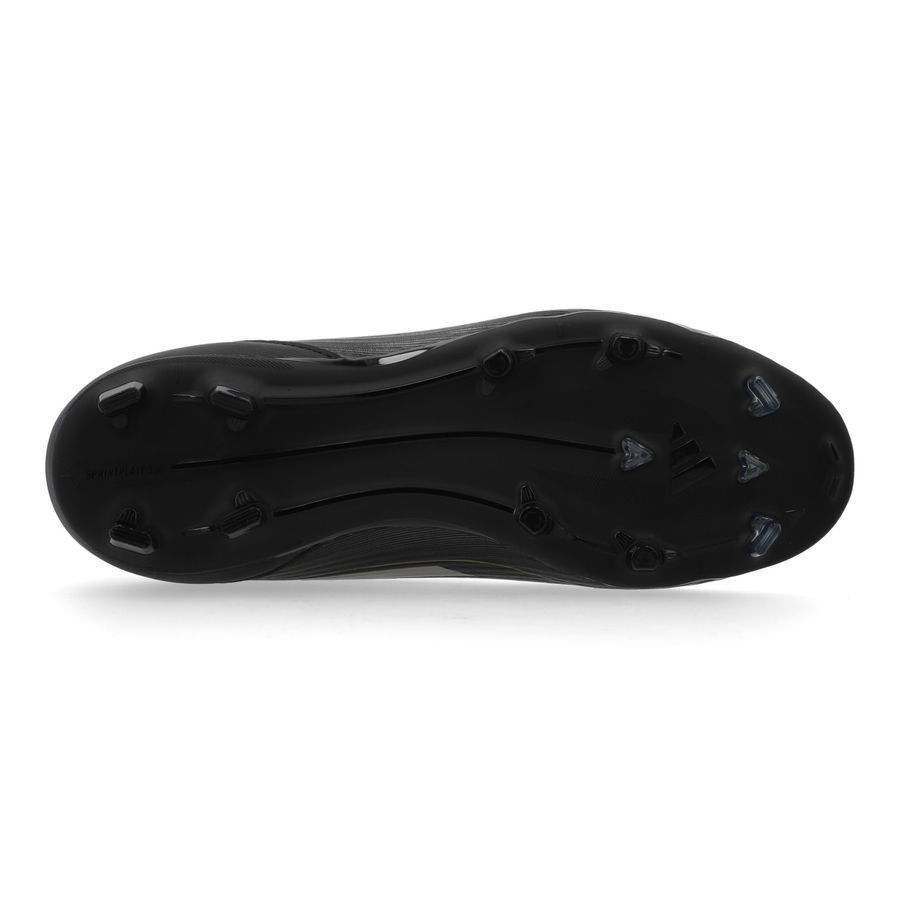 adidas F50 League FG/AG Dark Spark - Noir/Argenté/Doré Enfant