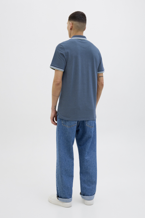 Jack & Jones blauwe heren polo