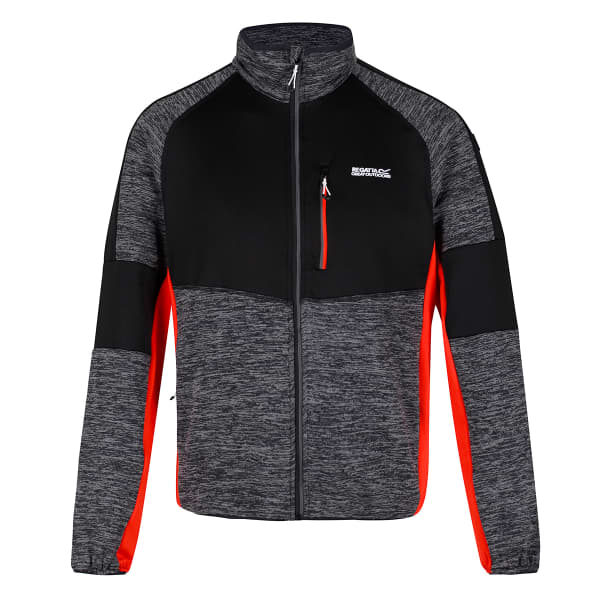 Veste polaire randonnée REGATTA COLADANE II RHINO/BLACK