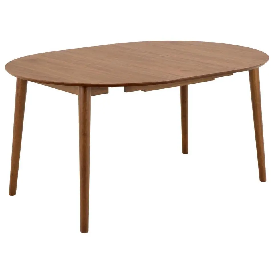 Eettafel Walnoot Uitschuifbaar - 154x115x75 cm - Gradje