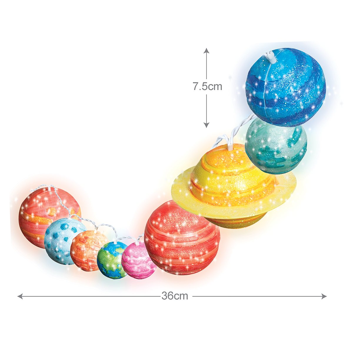 Steam Powered Kids - Solar System Lights