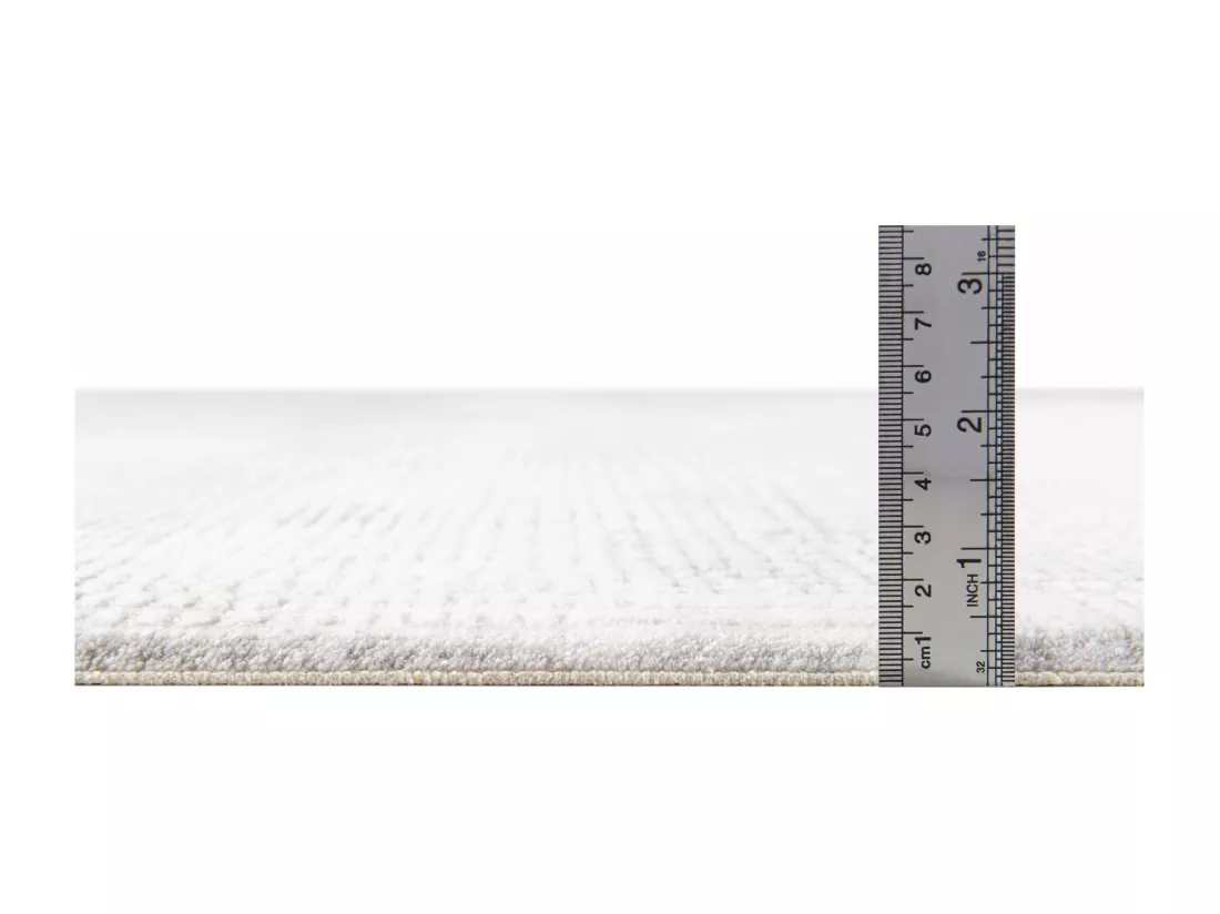 Tapis 240x240 gris Davos Flawless