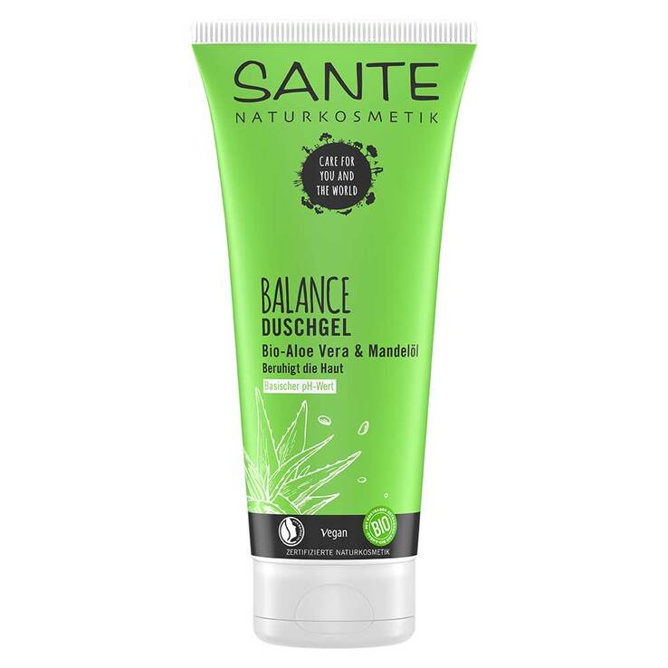 Sante Balance Duschgel Bio-Aloe Vera & Mandelöl, 200 ml