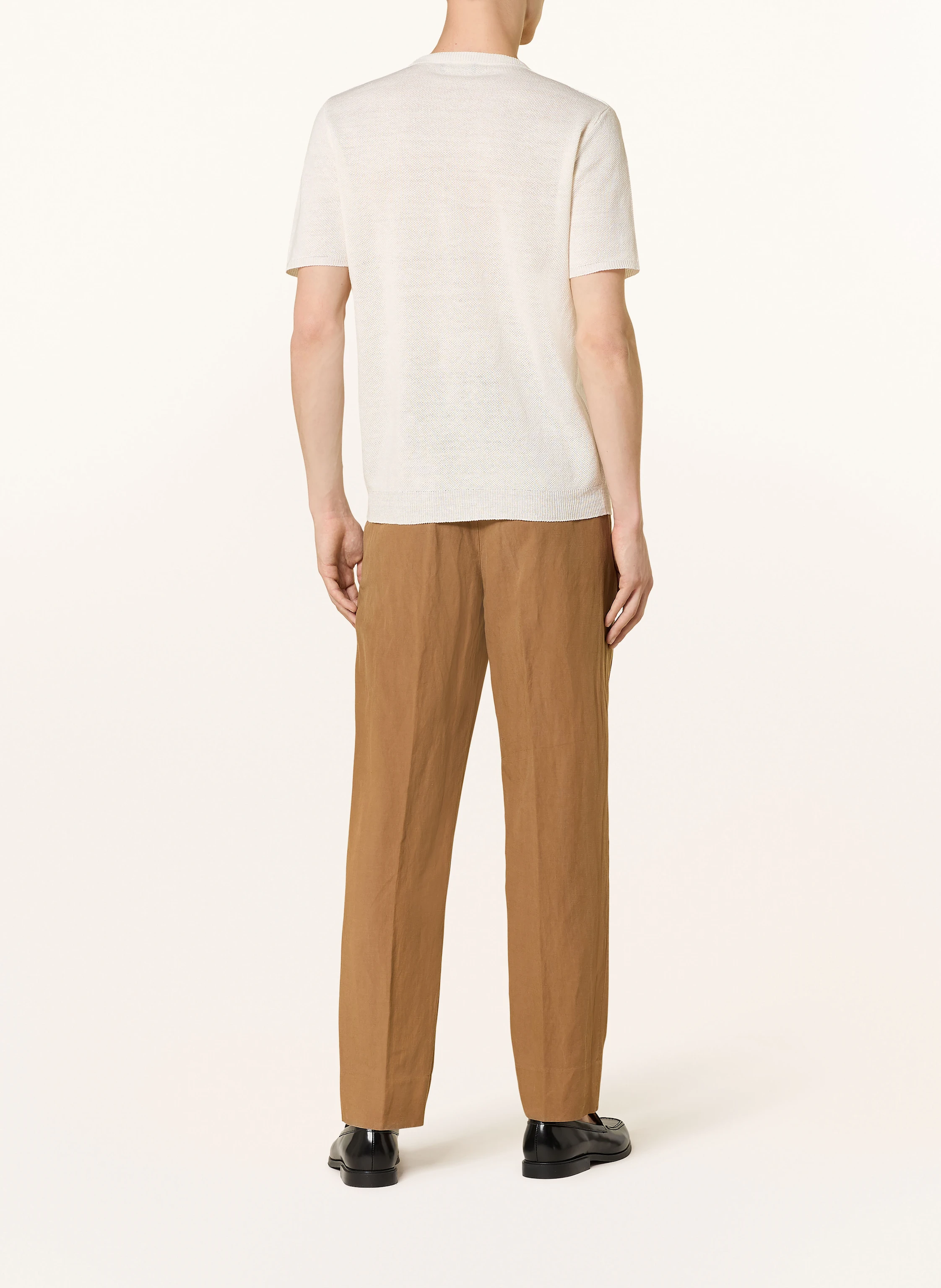 roberto collina Strickshirt aus Leinen