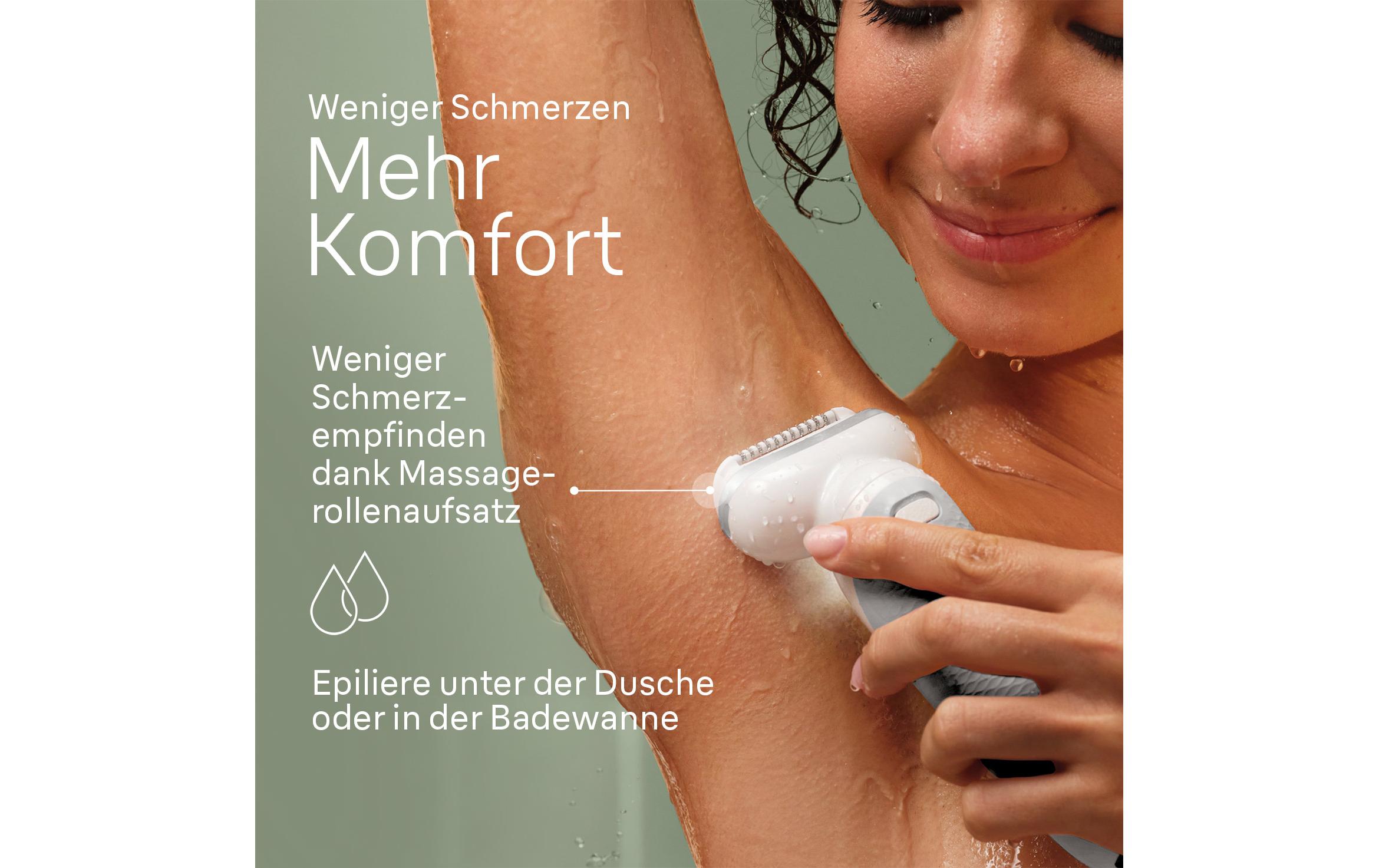 Epilierer Silk-épil 9 9-341<br>Kabelloses Nass- und Trocken-Epiliergerät