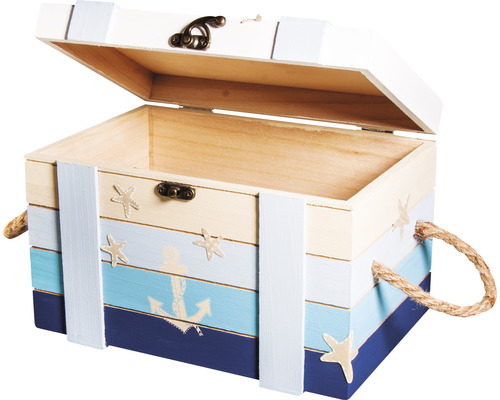 Houten kistset 30x20,5x17,3 cm + 24x16x15,5 cm