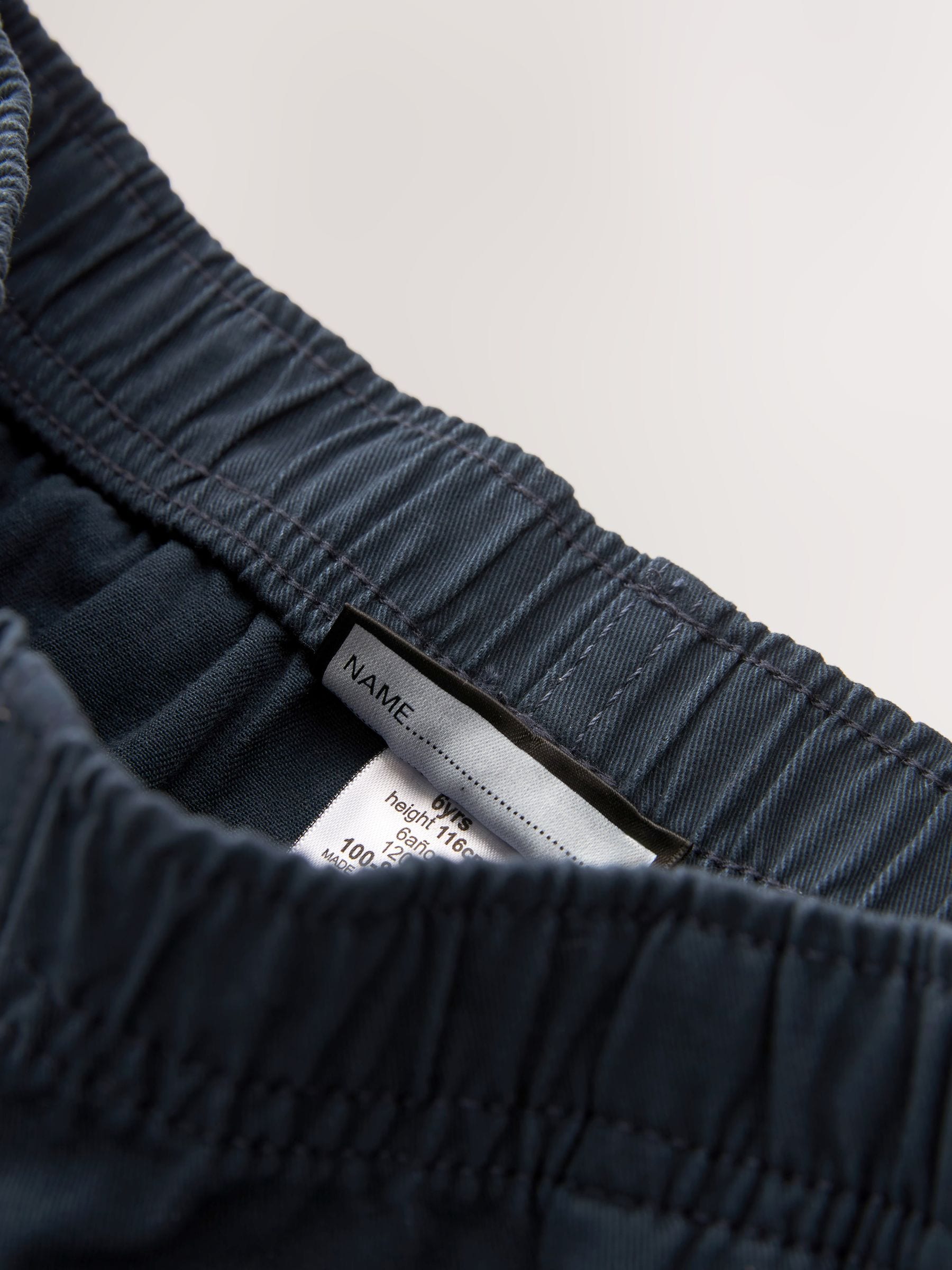 Marineblauw - Schoolshorts zonder plooien (3-14jr)
