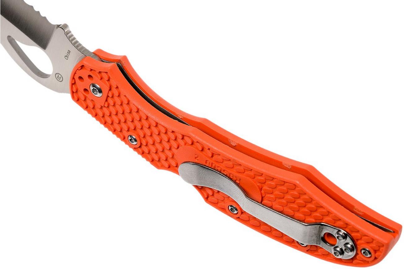 Spyderco Byrd Rescue 2 BY17SOR2 serrated reddingsmes