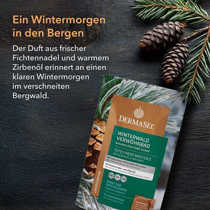 Dermasel Totes Meer Winterwald Verwöhnbad, 1 P