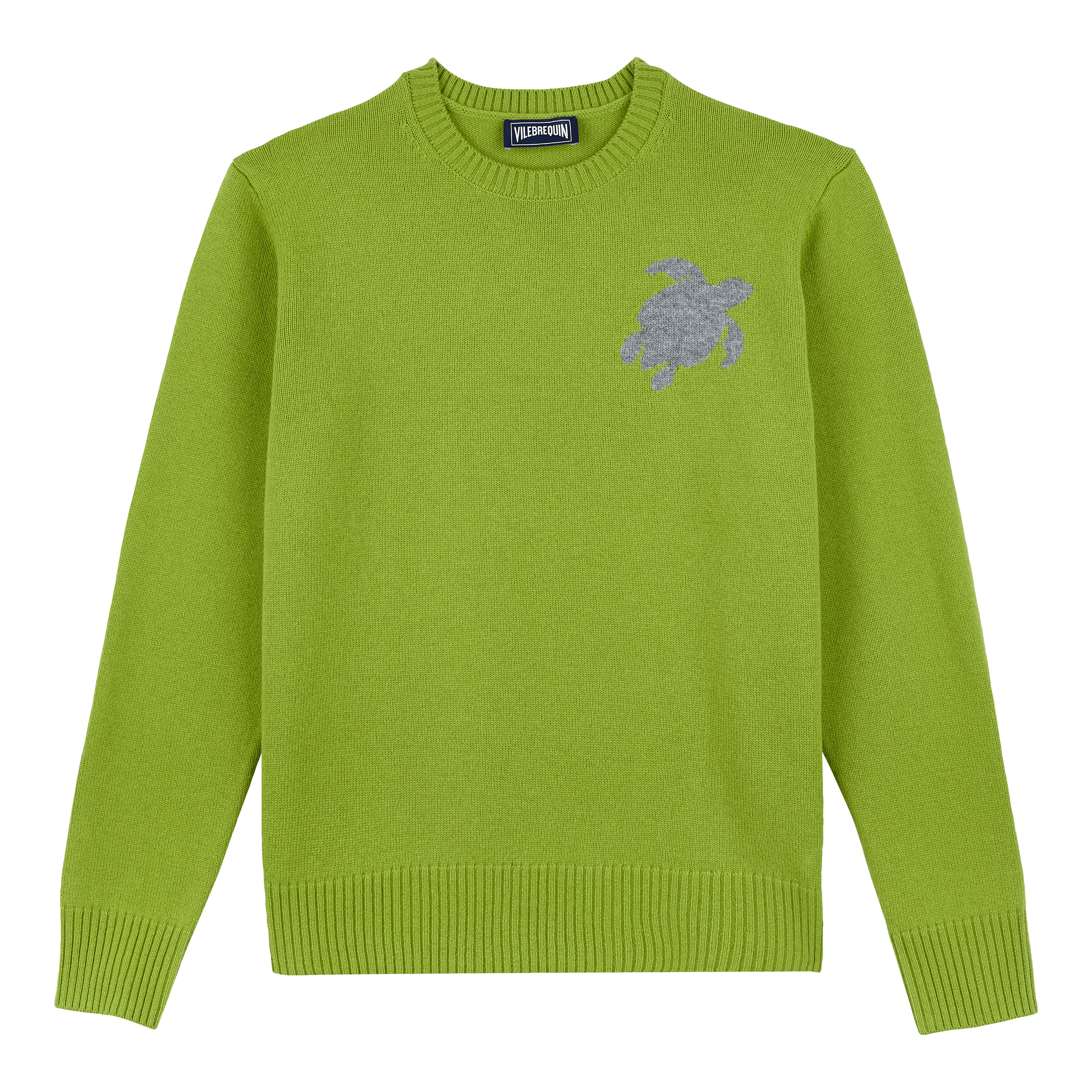 Pullover en Laine et Cachemire Ras-du-cou Homme Tortue