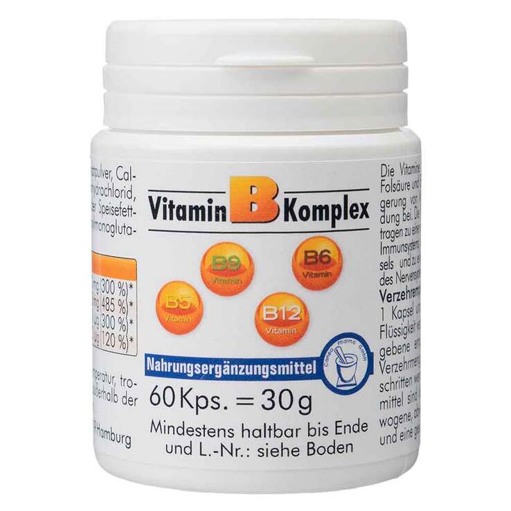 Vitamin B Komplex Kapseln, 60 St