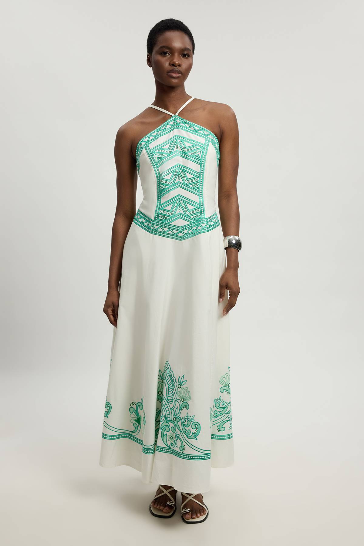 KarenMillen Robe Dos Nu À Détail Brodé