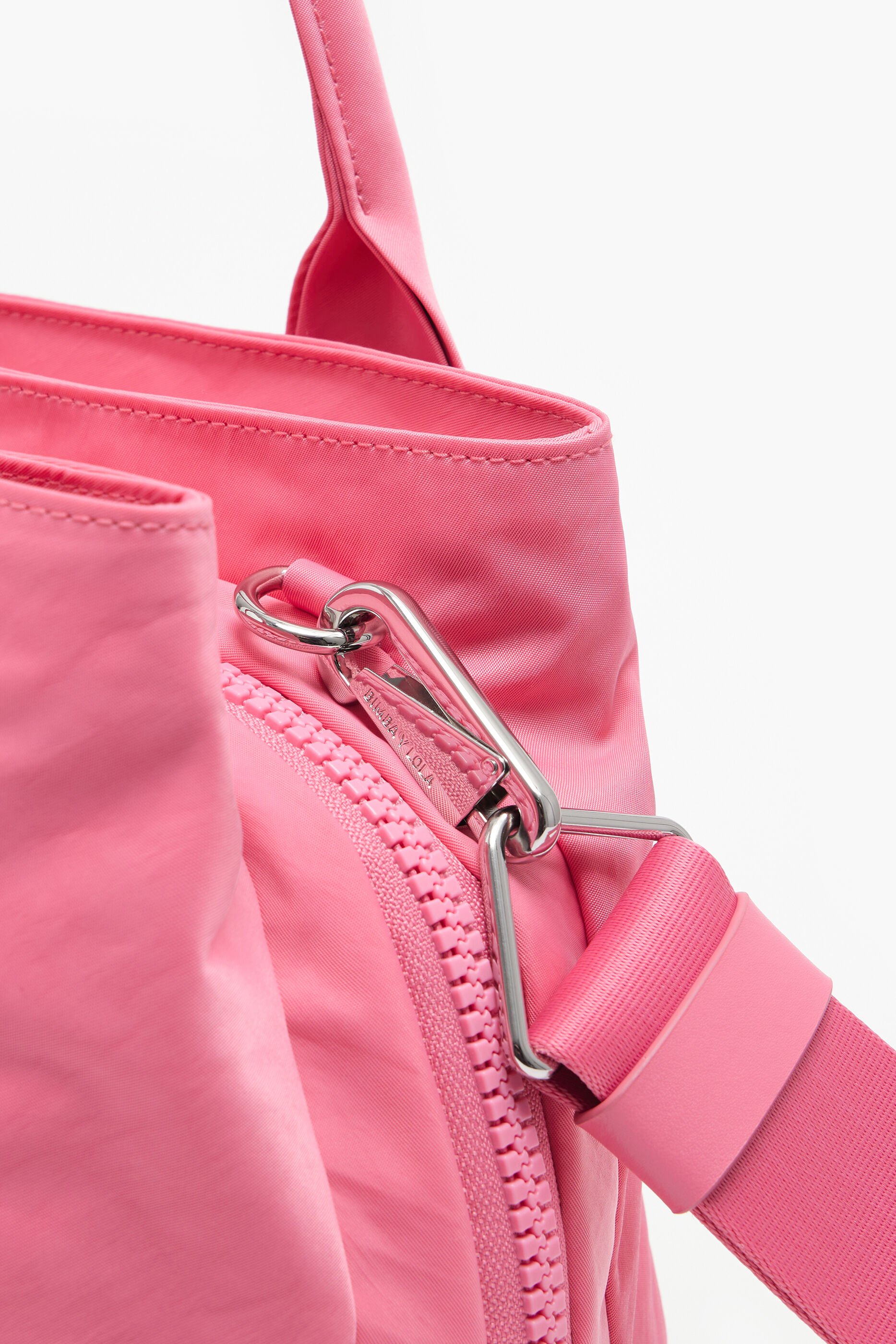 Bolsa de lona rosa (tamanho)