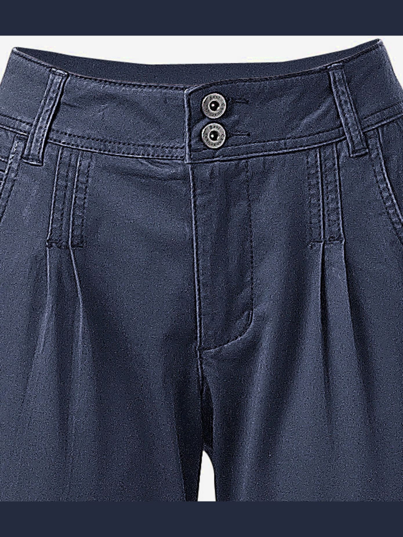 Pantalon chino coupe carotte