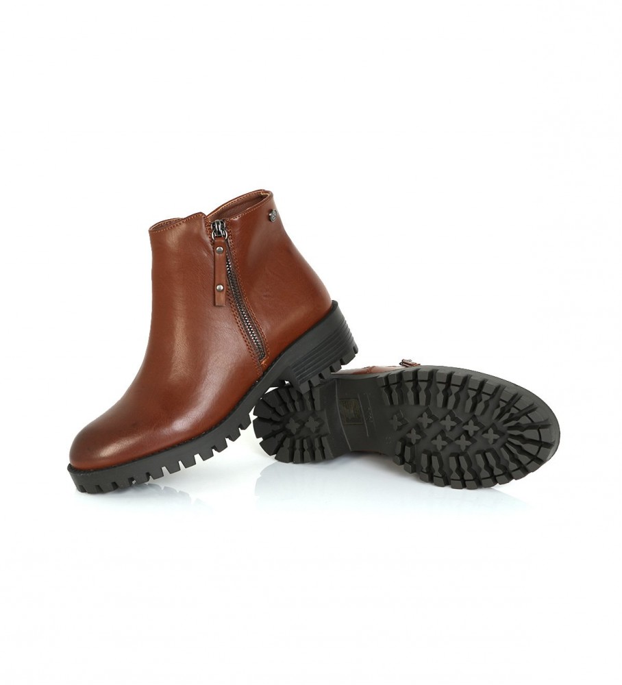 Botas de cano curto Xti 034400 Camel - Altura do salto: 5 cm -