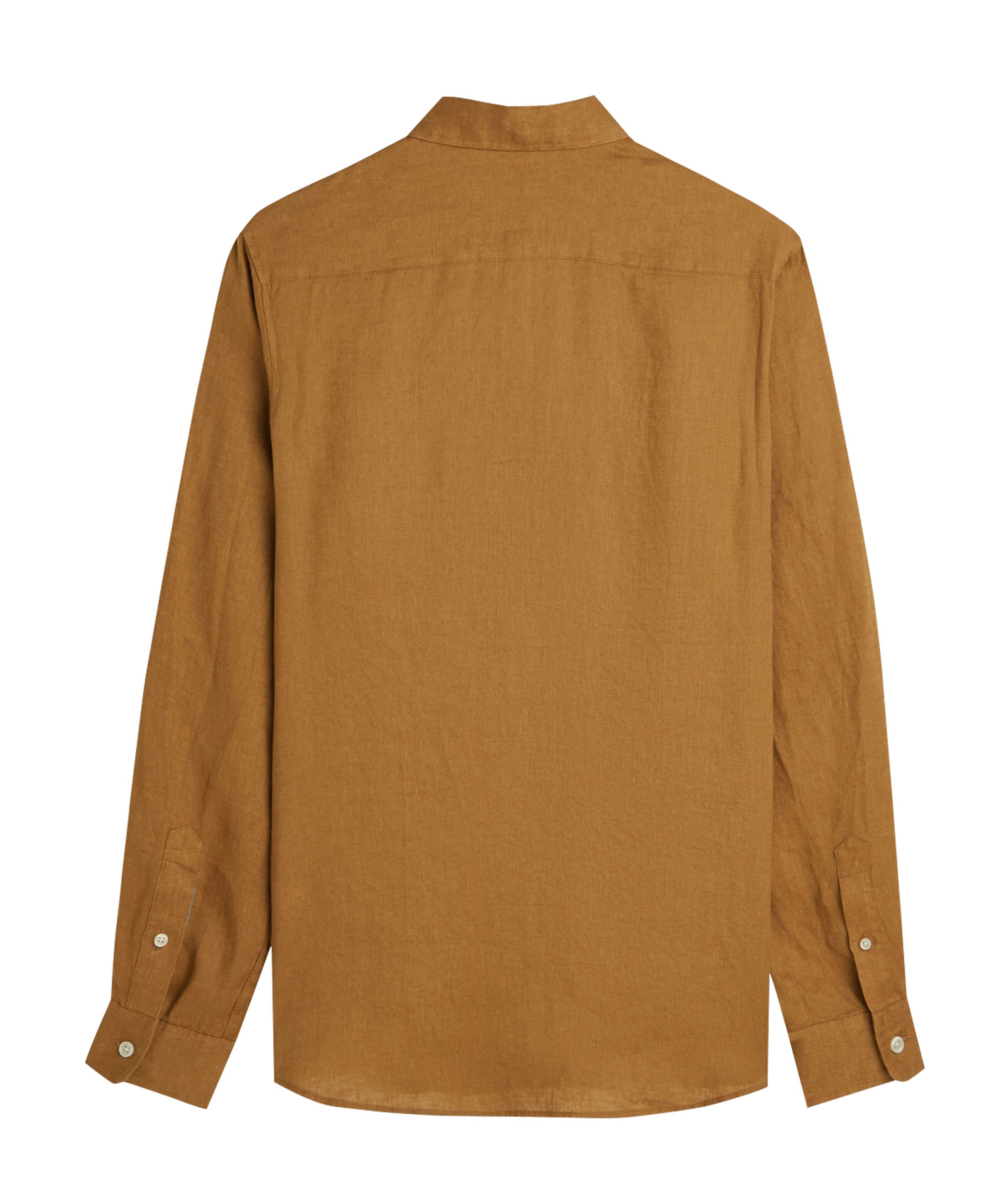 Scotch & Soda Heren overhemd lange mouw geel
