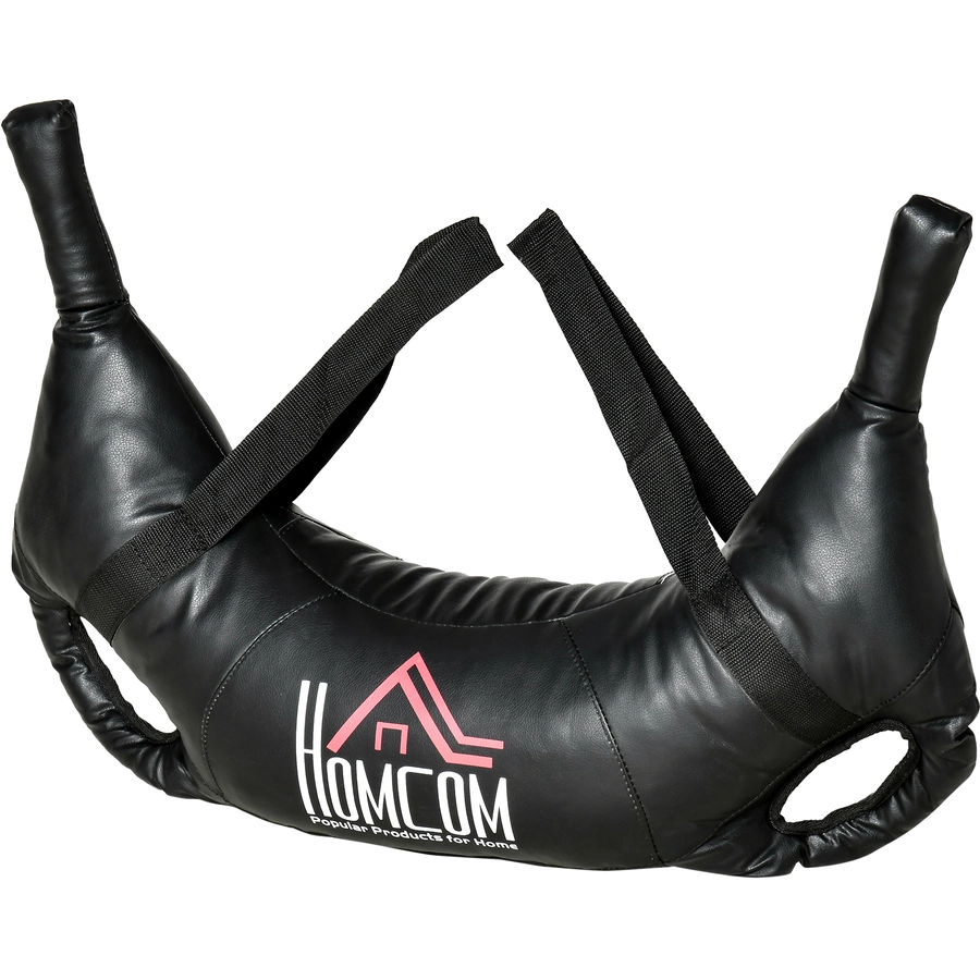 HOMCOM Power Bag mit 2 Griffen und 2 Tragegurten schwarz